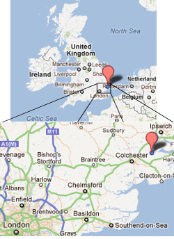 Based in Manningtree, Essex, England.