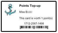 Delce Junior School Points Top-up